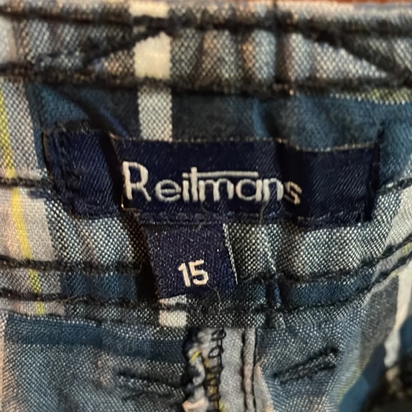 Blue and white shorts - Picture 2 of 9